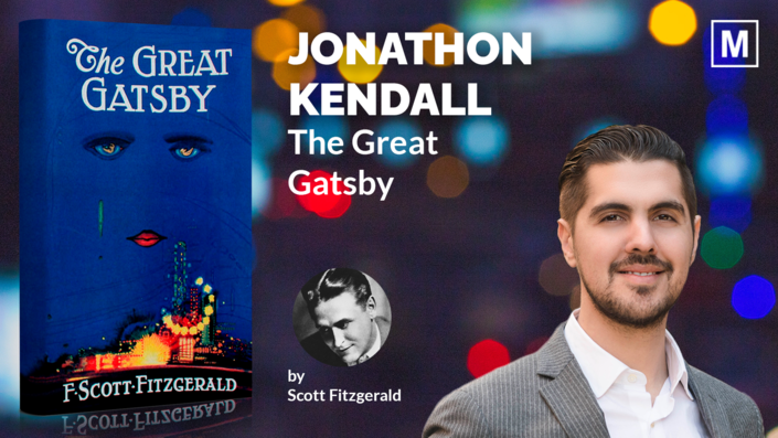 The Great Gatsby by F. Scott Fitzgerald with Jonathon Kendall